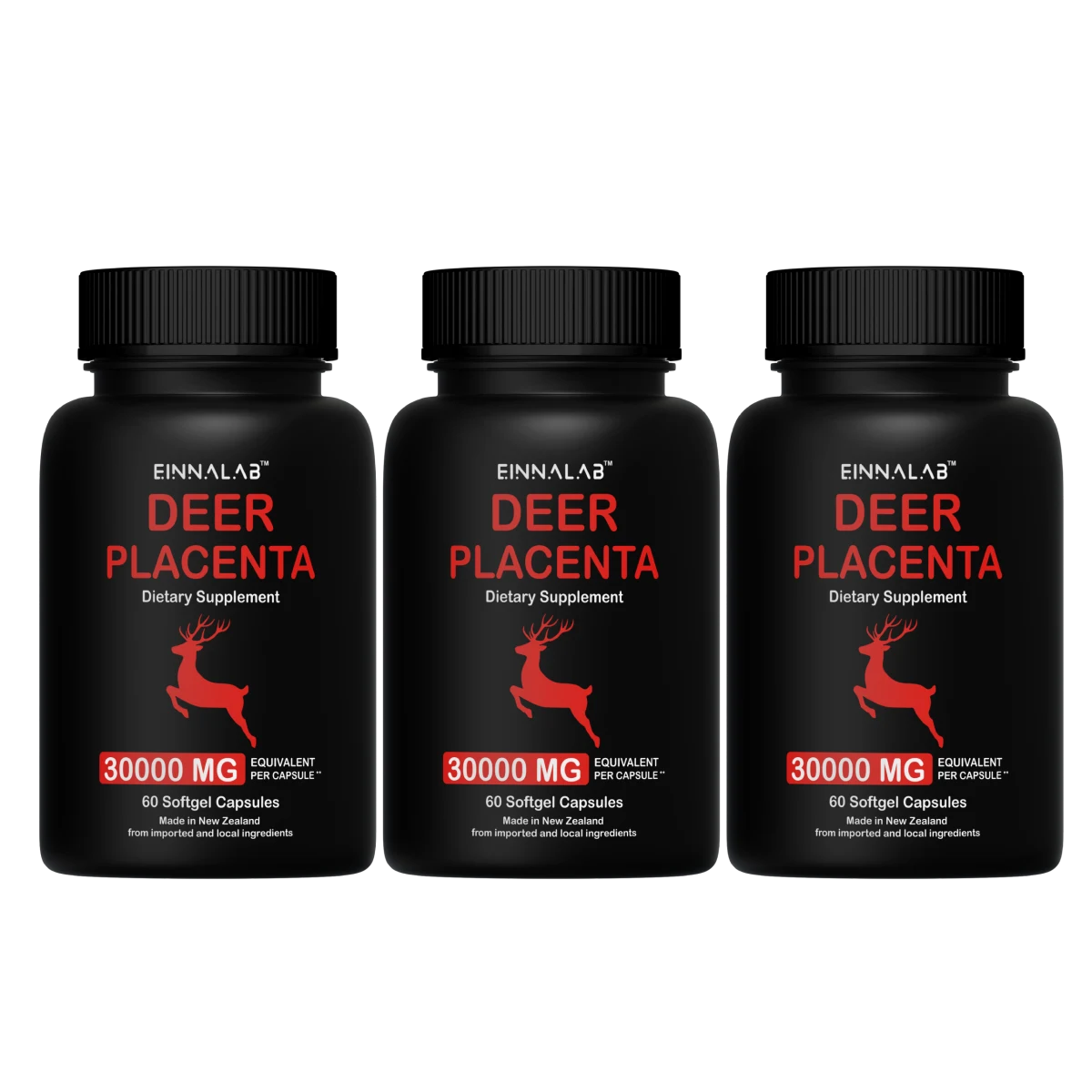 Deer Placenta 30,000mg – 3 Bottle | EINNALAB bottle
